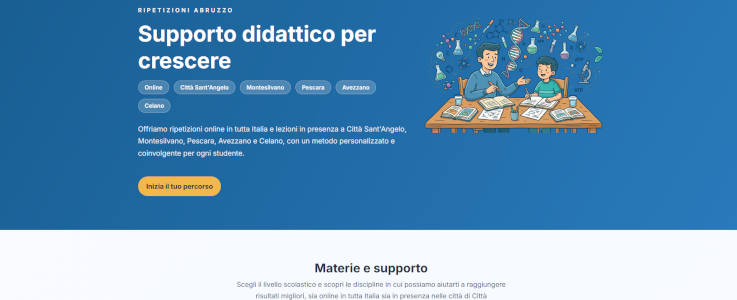 Imagem do negócio ripetizioniabruzzo.com